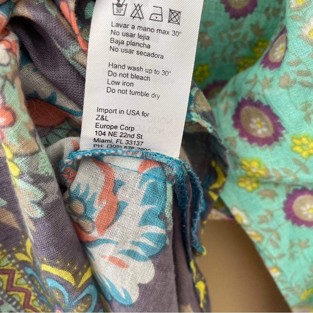 Z&L EUROPE Tunic Swim Coverup V-neck Dress - Picture 7 of 7